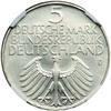 Image 2 : Germany. 5 Mark, 1952-D. NGC MS63