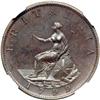 Image 2 : Great Britain. Bronzed Pattern Proof Halfpenny, 1799. NGC PF63