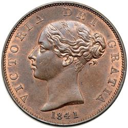 Great Britain. Halfpenny, 1841. UNC