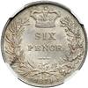 Image 2 : Great Britain. Sixpence, 1871. NGC MS63