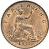 Image 2 : Great Britain. Farthing, 1875-H. UNC