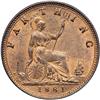 Image 2 : Great Britain. Farthing, 1881. UNC