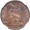 Image 2 : Great Britain. Penny, 1882-H. NGC MS65