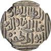 Image 2 : Indian Sultanates. Silver Tanka, AH1723. NGC AU55