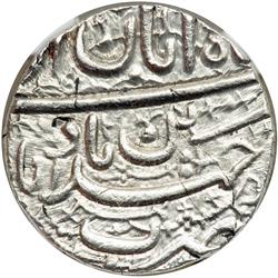 India - Mughal. Rupee, AH1022. NGC AU58