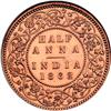 Image 2 : British India. 1/2 Anna, 1862-C. NGC MS62