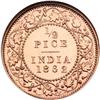 Image 2 : British India. 1/2 Pice, 1862-C. NGC MS63