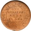 Image 2 : British India. 1/4 Anna, 1862-C. NGC MS63