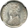 Image 1 : British India. 2 Annas, 1862-B. NGC MS64