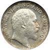 Image 1 : British India. 1/4 Rupee, 1906-C. NGC MS63