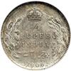 Image 2 : British India. 1/4 Rupee, 1906-C. NGC MS63