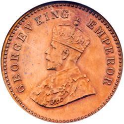 British India. 1/12 Anna, 1913-C. NGC MS63