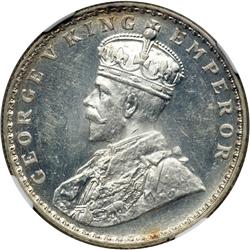 British India. Rupee, 1919-C. NGC MS63