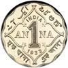 Image 2 : British India. Anna, 1933-C. NGC MS63