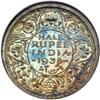 Image 2 : British India. 1/2 Rupee, 1938-C. NGC MS63