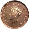 Image 1 : British India. 1/2 Pice, 1938-C. NGC MS63