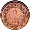 Image 2 : British India. 1/12 Anna, 1938-C. NGC PF64