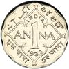 Image 2 : British India. Anna, 1938-C. NGC MS63