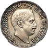 Image 1 : Italian Colonies - Italian Somaliland. Prova Rupia, 1910-R. NGC MS66