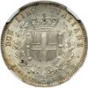 Image 2 : Italian States - Tuscany. 2 Lire, 1860 (Firenze). NGC MS64