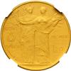 Image 2 : Italy. Pattern Gilt Bronze 20 Lire, 1903. NGC PF66