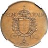Image 2 : Italy. Pattern Bronze 10 Centismi, 1903-R. NGC PF65