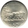 Image 2 : Italy. 50 Centesimi, 1925-R. NGC MS64