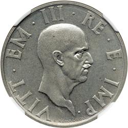 Italy. 2 Lire, 1937-R. NGC MS64