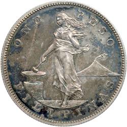 Philippines. Proof Peso, 1906. PCGS PF63