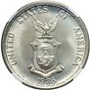 Image 2 : Philippines. Peso, 1936-M. NGC MS65