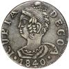 Image 1 : Goa. Rupia, 1840. NGC EF40