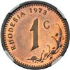 Image 2 : Rhodesia. Cent, 1973. NGC PF65