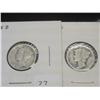 Image 1 : 1918-D & 1918-S MERCURY DIMES