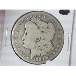 1883-CC MORGAN SILVER DOLLAR