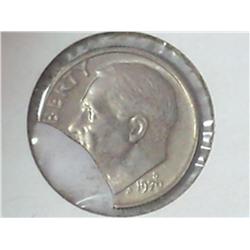 ERROR 1970-D ROOSEVELT DIME CLIPPED PLANCHET