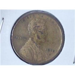 1915-S LINCOLN CENT (FINE)