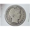 Image 1 : 1904 BARBER HALF DOLLAR