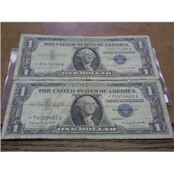 2-1957-A $1 SILVER CERTIFICATES (STAR NOTES)