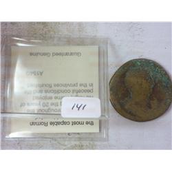 117-138 AD HADRIAN BRONZE SESTERTIUS OF ROME