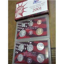 2001 US SILVER PROOF SET (A BETTER ONE)
