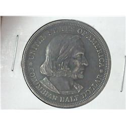 1892 COLUMBIAN EXPOSITION HALF DOLLAR