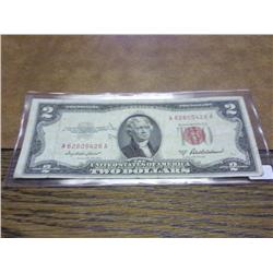1953-A US TWO RED SEAL NOTE