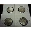 Image 2 : 1924, 25, 27 & 28 BUFFALO NICKELS 4 COINS
