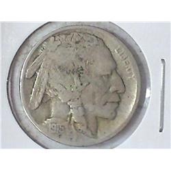 1915-D BUFFALO NICKEL (FINE+)