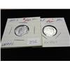 Image 1 : 1955-S & 56-P ROOSEVELT DIMES (UNC)