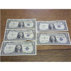 5-1957-B $1 SILVER CERTIFICATES