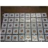 Image 1 : 40 ASSORTED MINOR LINCOLN CENT ERRORS