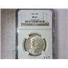 Image 1 : 1964 KENNEDY HALF DOLLAR NGC MS63