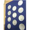 Image 2 : US MINT 1973 AMERICAS 1ST MEDALS  11 PEWTER MEDALS