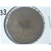 Image 1 : 1833 HARD TIMES TOKEN "ROMAN FIRMNESS"